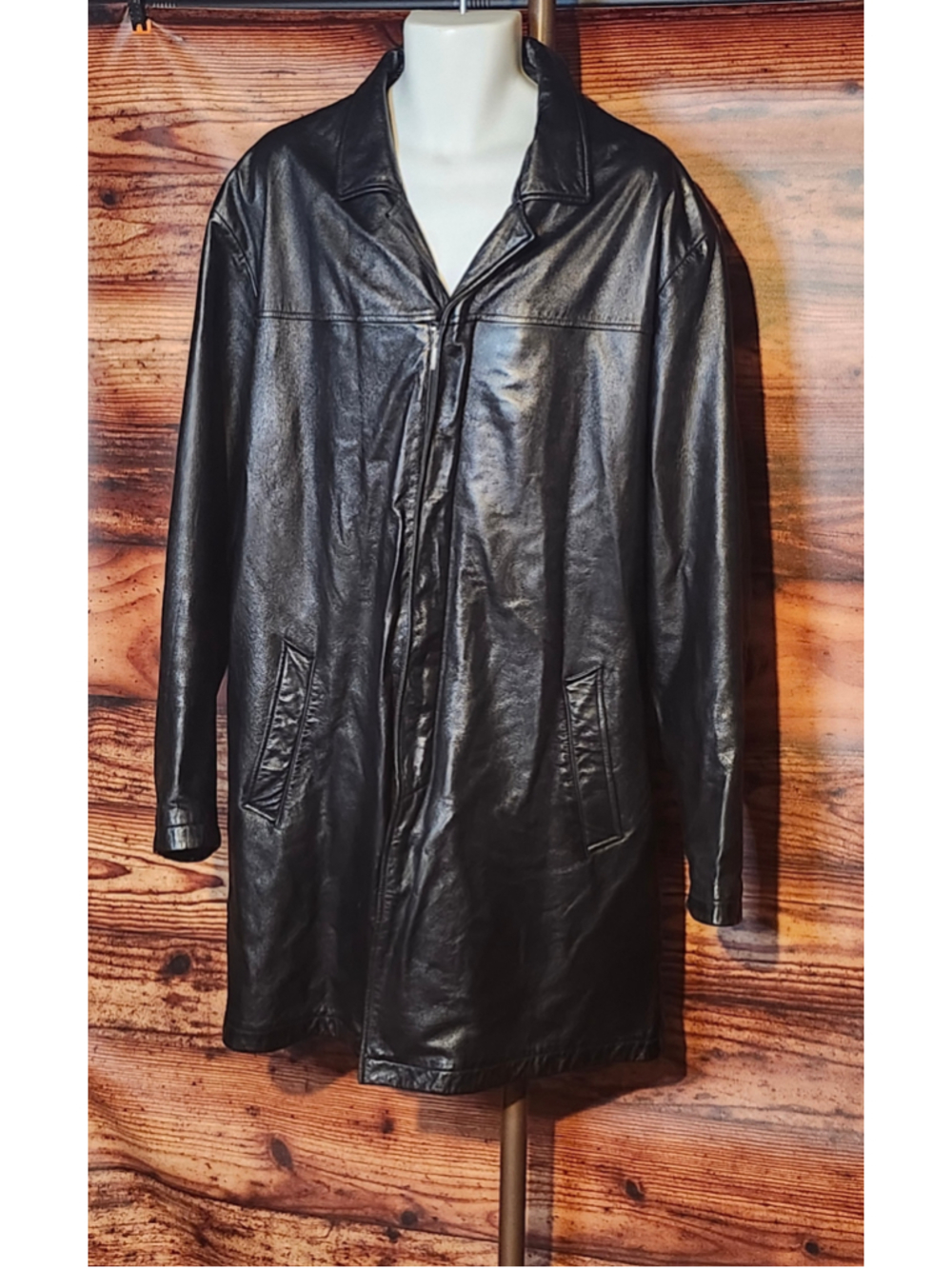 Men's Wilsons Leather M. Julian Leather Jacket Black XLT